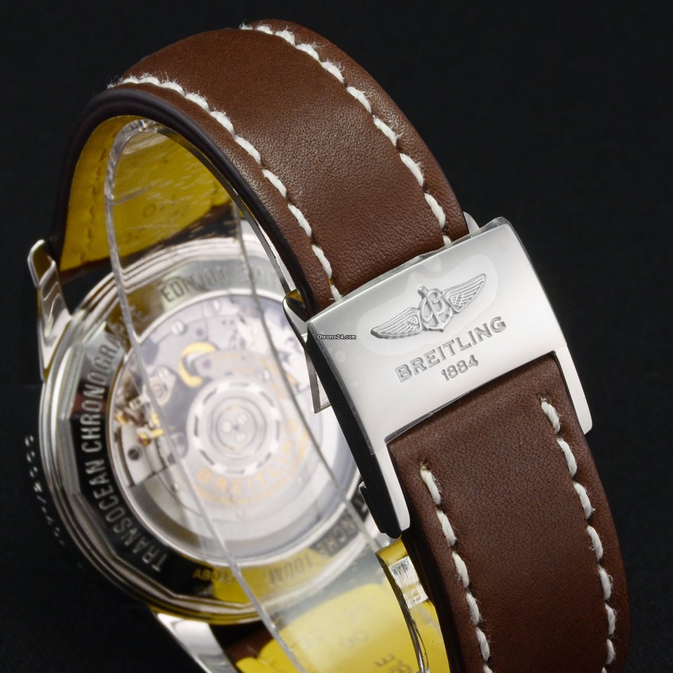 Breitling Transocean Chronograph GMT Mens watch Unisex Automatic Steel AB045112 G772 7