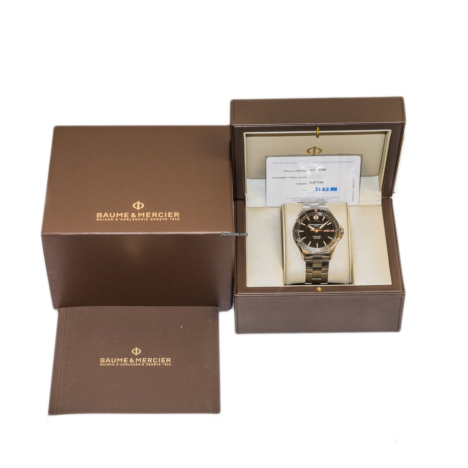 Baume & Mercier Clifton Mens watch Unisex Automatic Steel M0A10340 7
