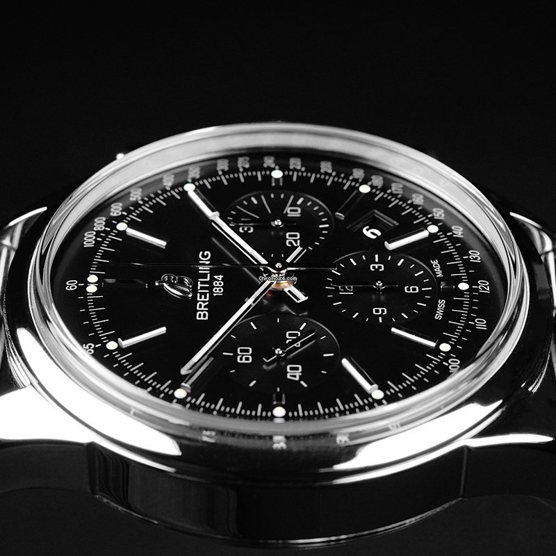 Breitling Transocean Chronograph Mens watch Unisex Automatic Steel AB015212.BA99 7