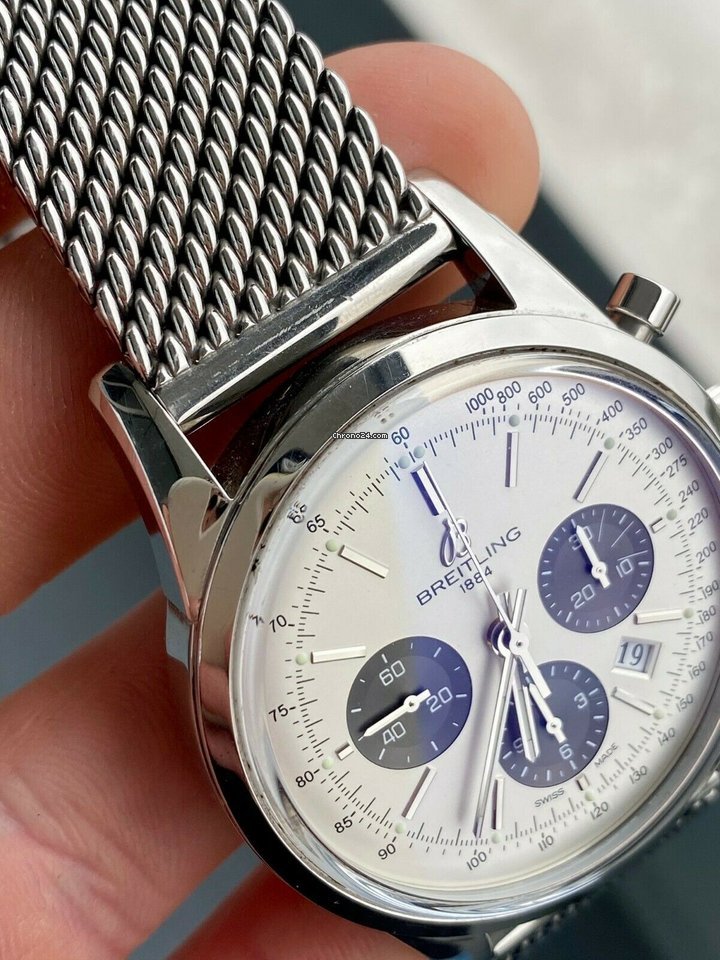 Breitling Transocean Chronograph Automatic Steel AB015212 7