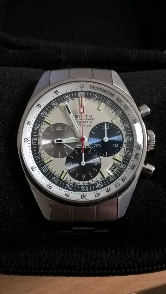 Zenith El Primero Mens watch Unisex Automatic Steel A386 7