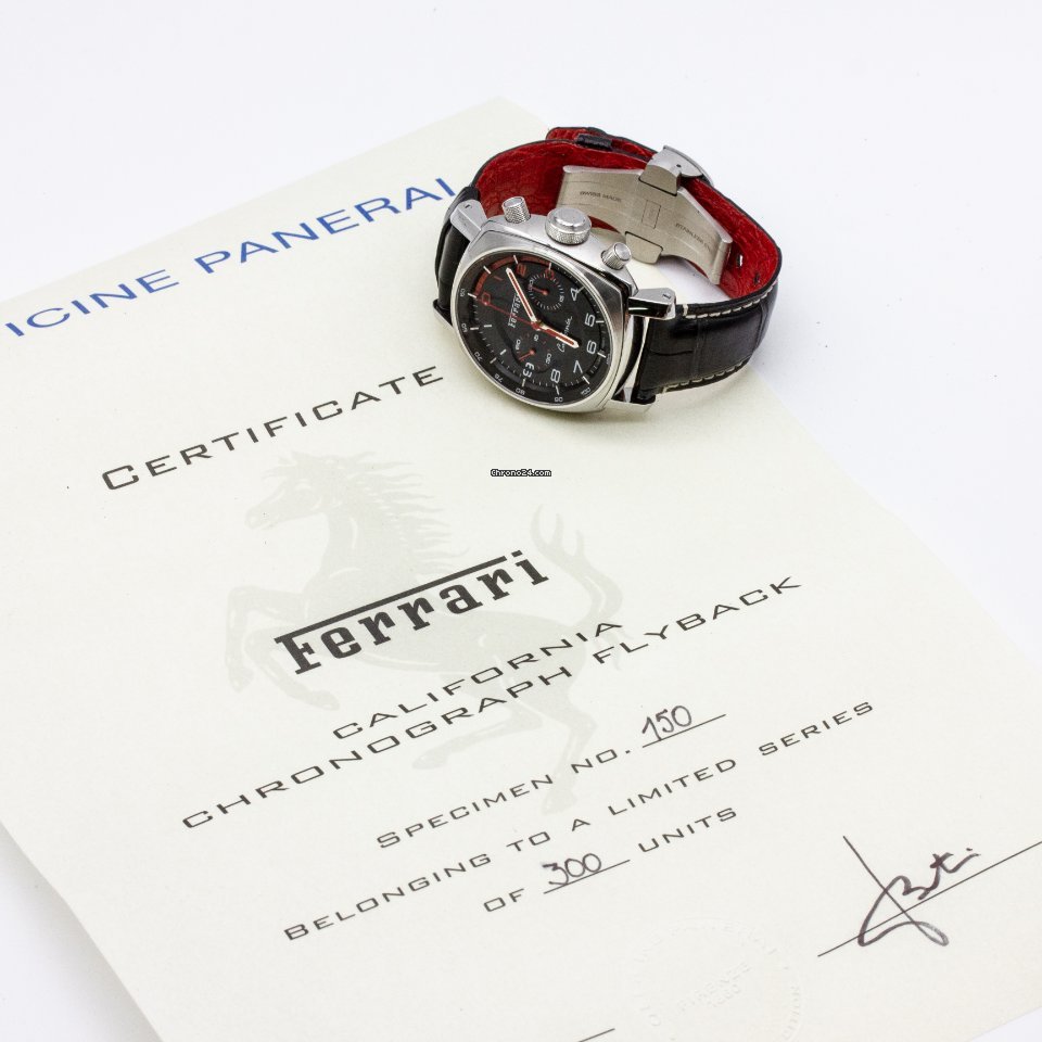 Panerai Ferrari Mens watch Unisex Automatic Steel FER00030 7