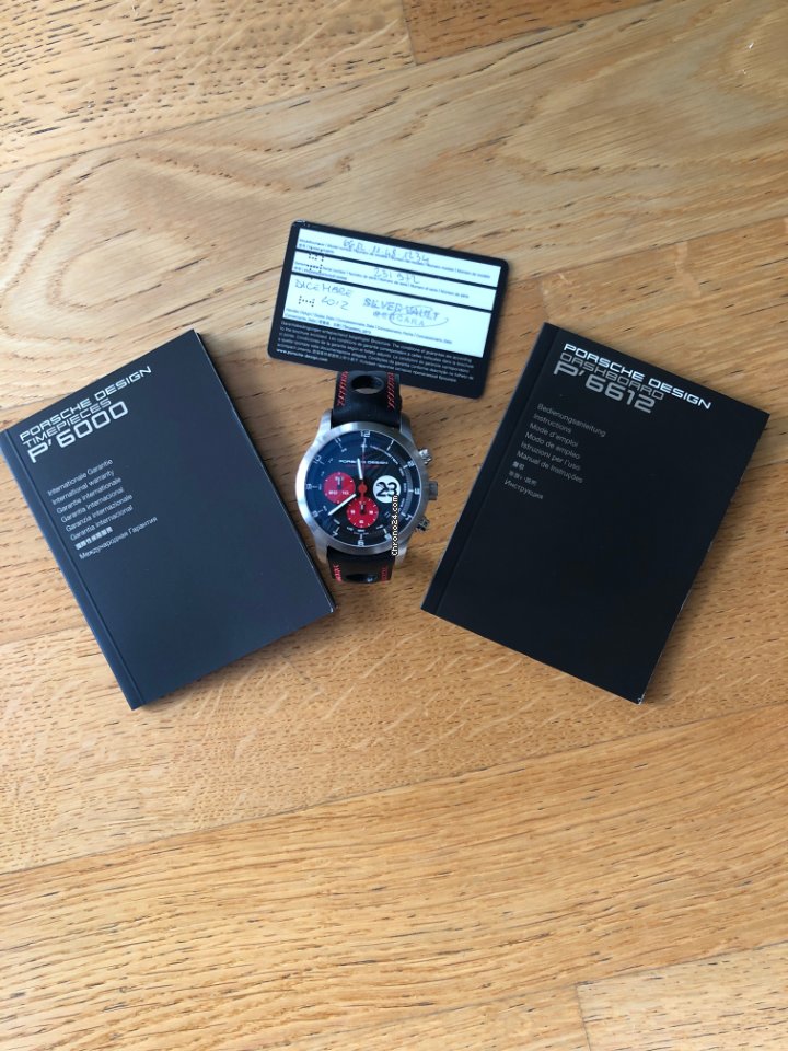 Porsche Design Dashboard Mens watch Unisex Titanium 6612.11.48.1234 7