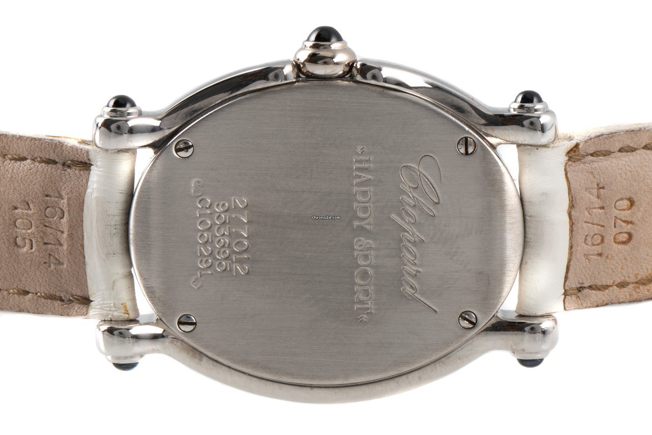 Chopard Happy Sport Womens watch Quartz White gold 27 7012-23 7
