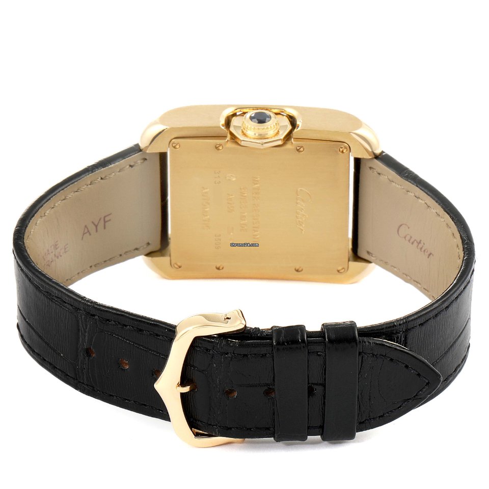 Cartier Tank Anglaise Womens watch Automatic Yellow gold W5310030 7
