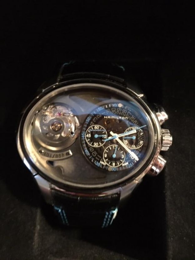 Hamilton Jazzmaster Auto Chrono Mens watch Unisex Automatic Steel H32616133 7