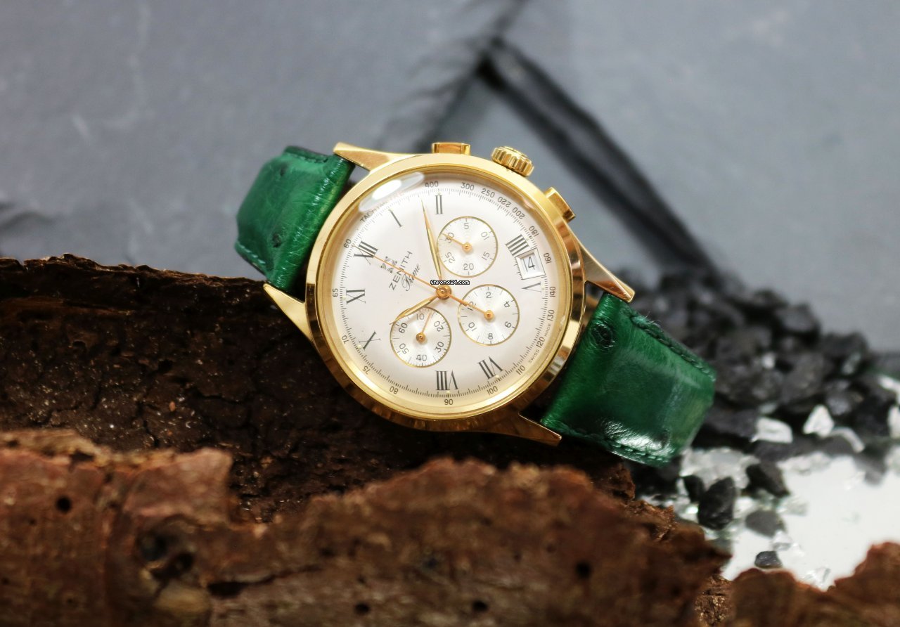 Zenith El Primero Chronograph Mens watch Unisex Manual winding Steel 20.0010.420 7