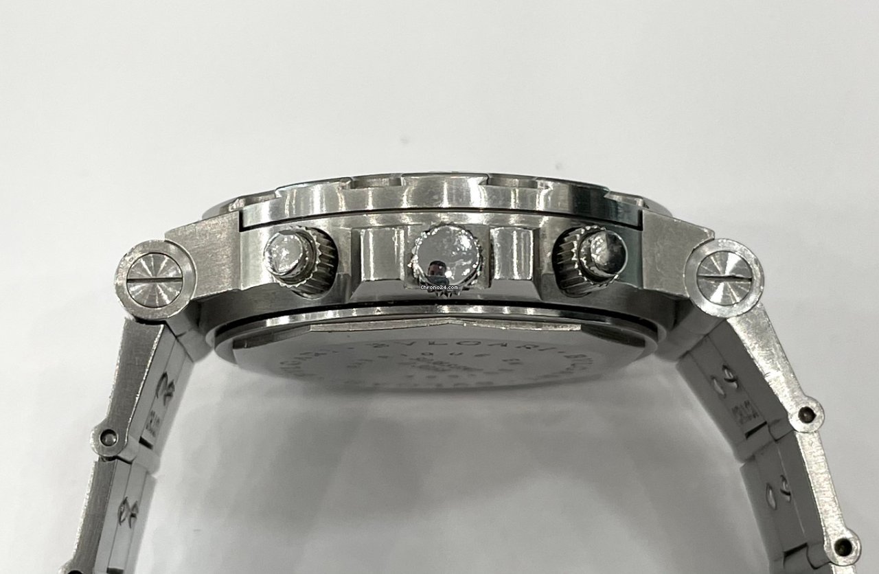 Bulgari Diagono Mens watch Unisex Automatic Steel SD38SGMT 7