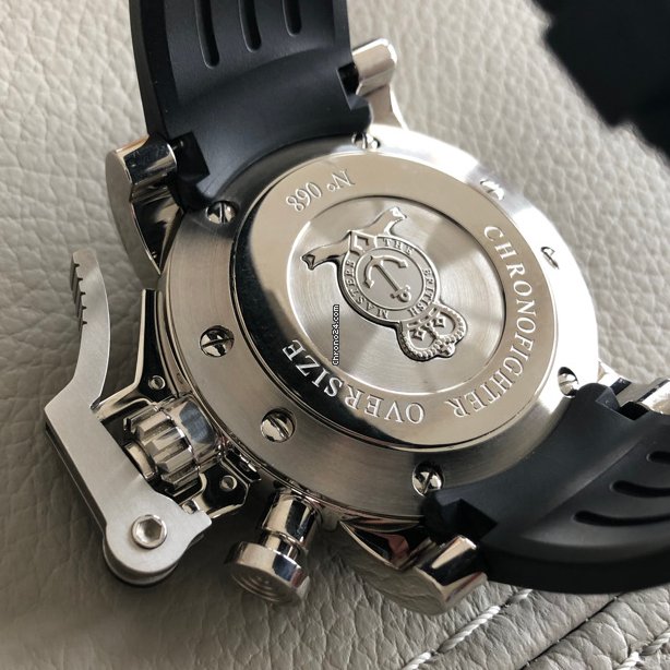 Graham Chronofighter Oversize Mens watch Unisex Automatic Steel 20VAS 7