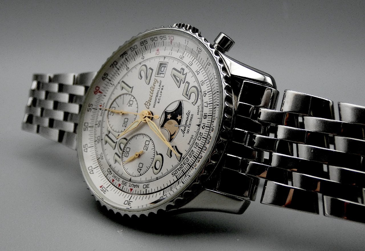 Breitling Montbrillant Mens watch Unisex Automatic Steel A43030 7