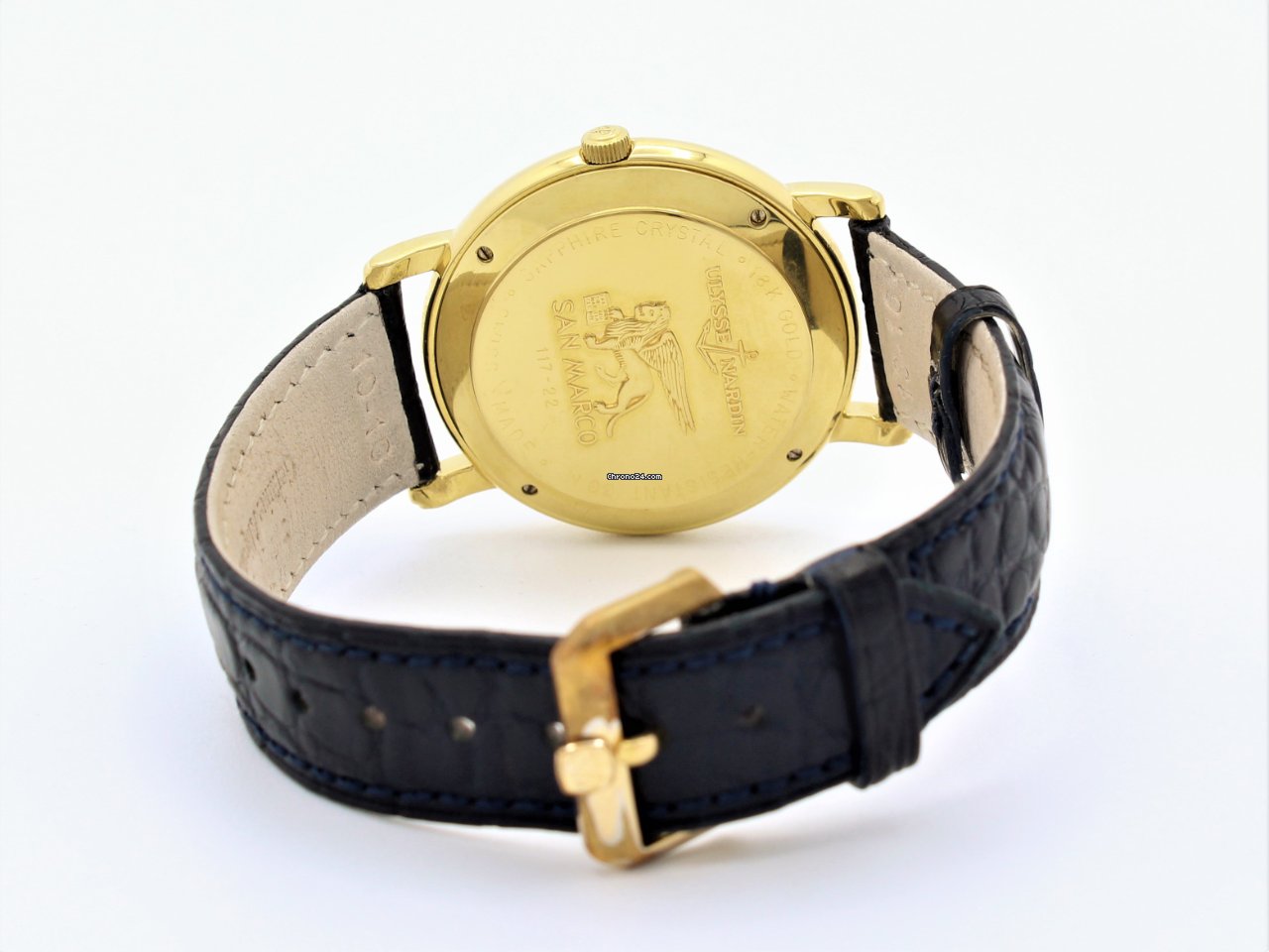 Ulysse Nardin San Marco Mens watch Unisex Automatic Yellow gold 117-22 7