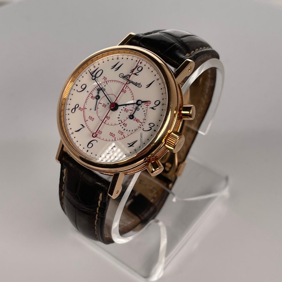 Breguet Classique Mens watch Unisex Manual winding Rose gold 5247BR 12 9V6 7