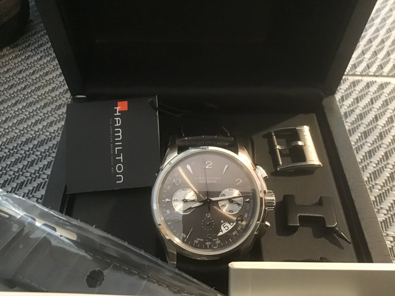 Hamilton Jazzmaster Auto Chrono Mens watch Unisex Automatic Steel H326560 7