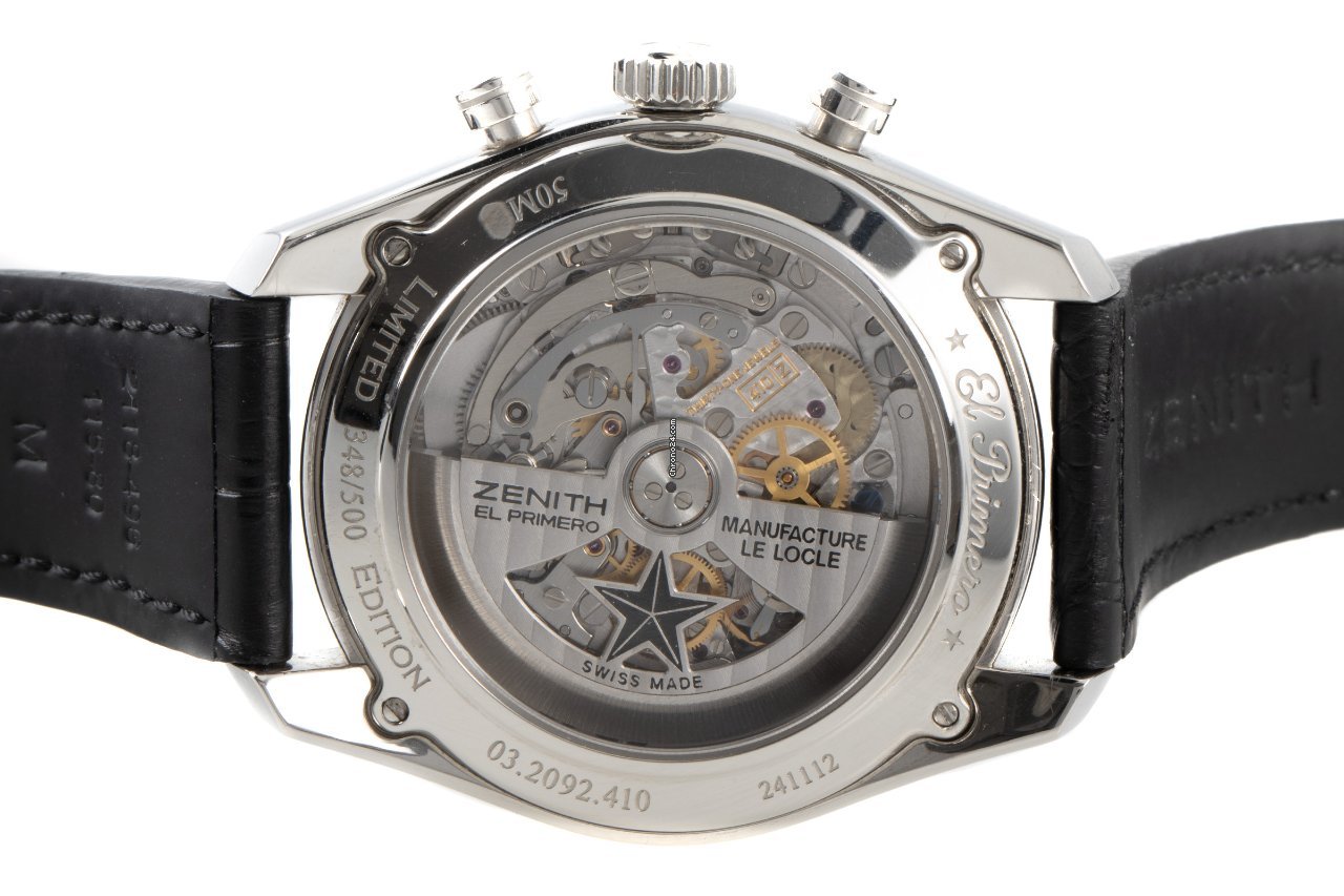 Zenith El Primero Mens watch Unisex Automatic Steel 03.2092.410 91.C496 7