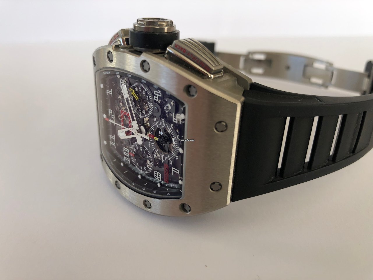 Richard Mille RM 011 Mens watch Unisex Automatic Titanium RM11 Chronograph 7