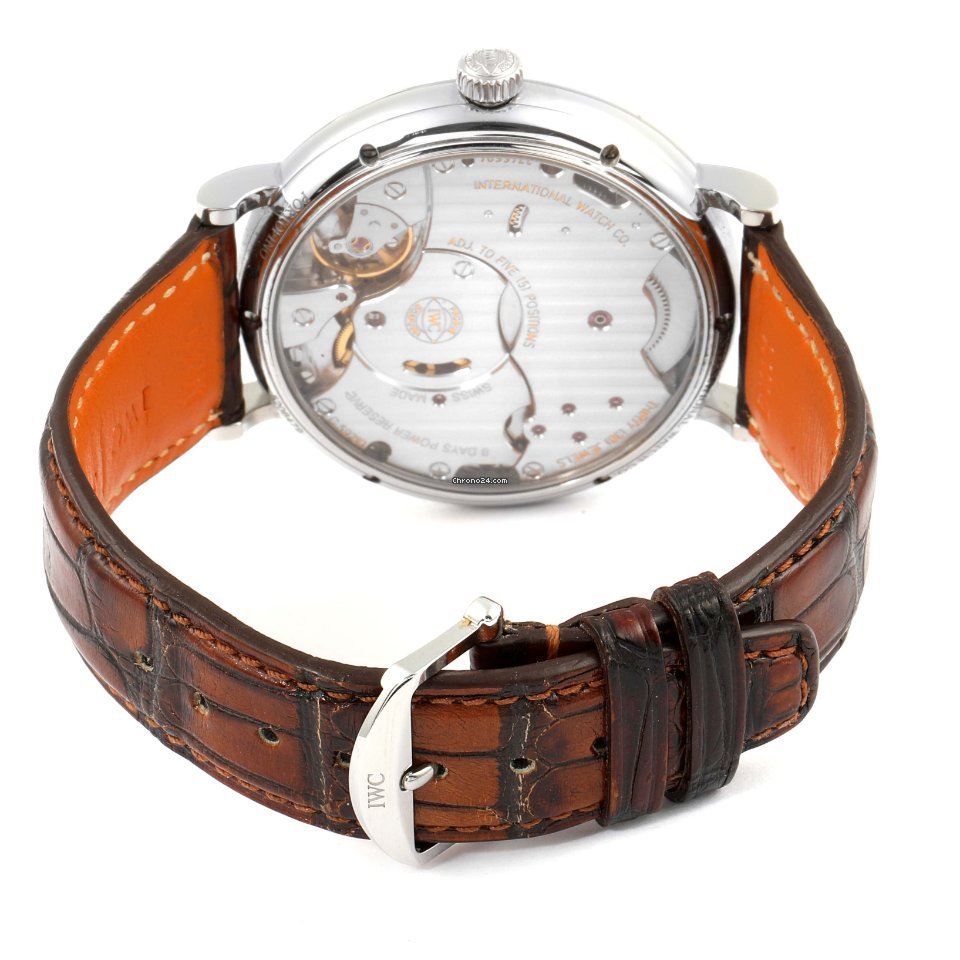 IWC Portofino Hand-Wound Mens watch Unisex Manual winding Steel IW510103 7