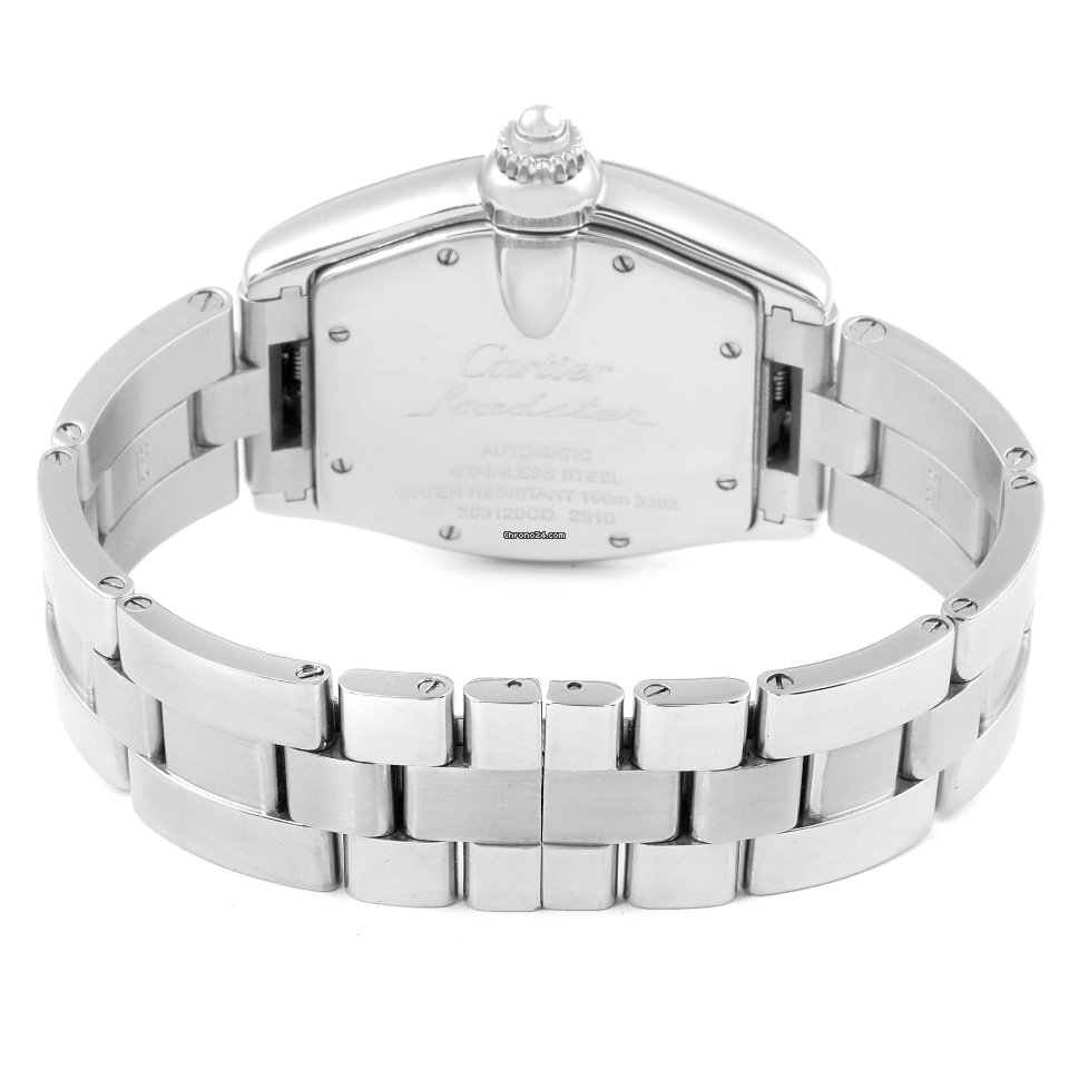 Cartier Roadster Mens watch Unisex Automatic Steel W62001V3 7