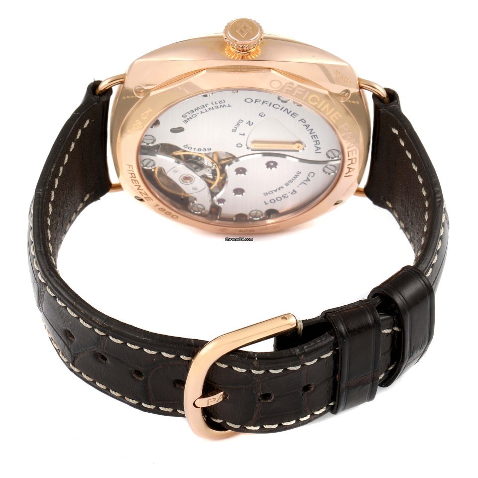 Panerai Mens watch Unisex Manual winding Rose gold PAM00421 7