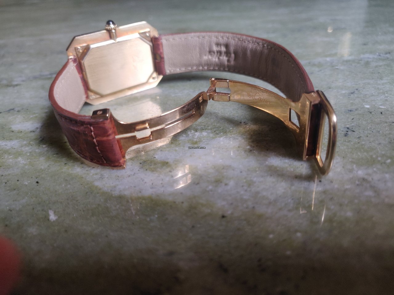 Cartier Mens watch Unisex Manual winding Yellow gold 78096 7