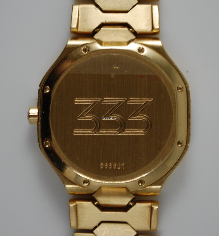 Vacheron Constantin Mens watch Unisex Quartz Yellow gold 75901 7