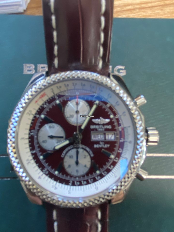 Breitling Bentley GT Mens watch Unisex Automatic Steel A1336212 7