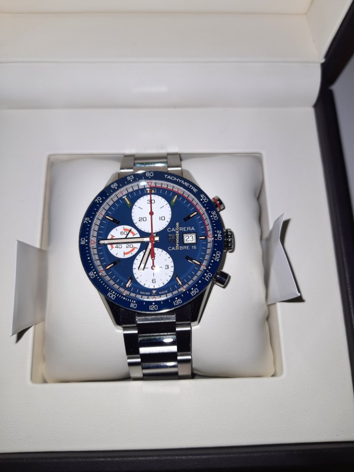 TAG Heuer Carrera Calibre 16 Mens watch Unisex Automatic Steel WUW3504 7