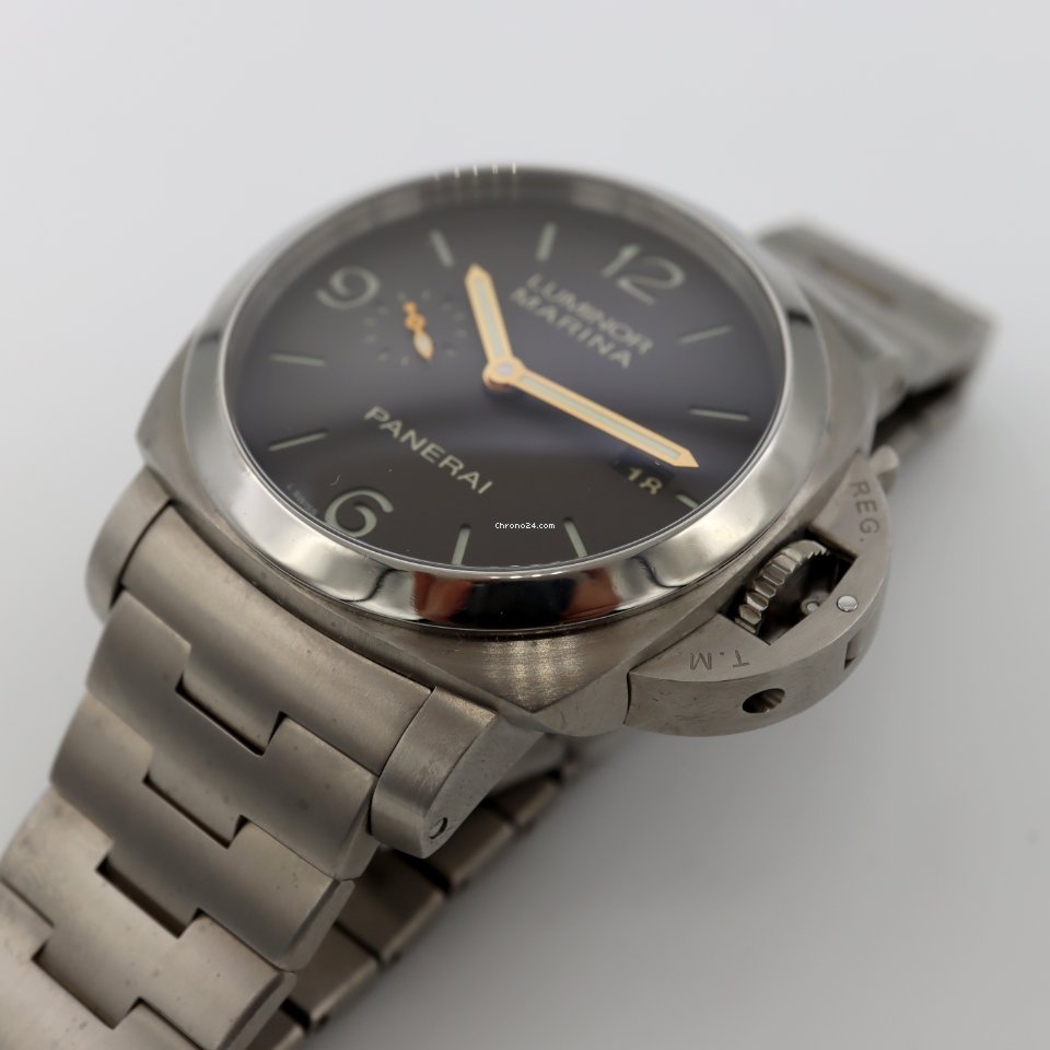 Panerai Luminor Marina 1950 3 Days Automatic Mens watch Unisex Automatic Titanium PAM 00352 7