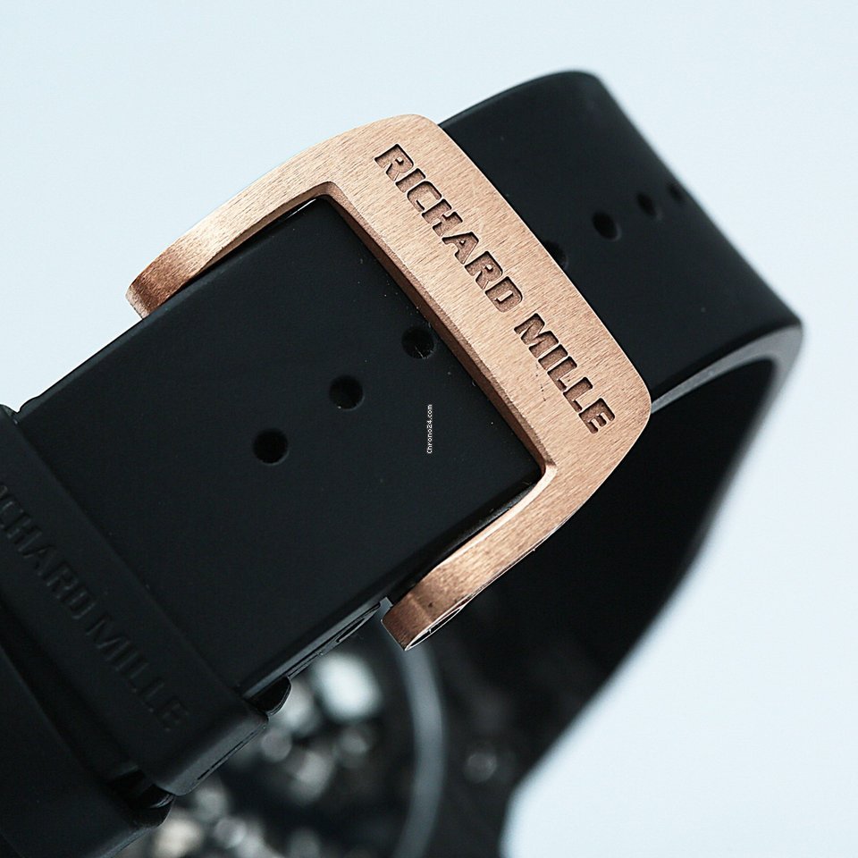 Richard Mille Mens watch Unisex Automatic Rose gold 33-02 7