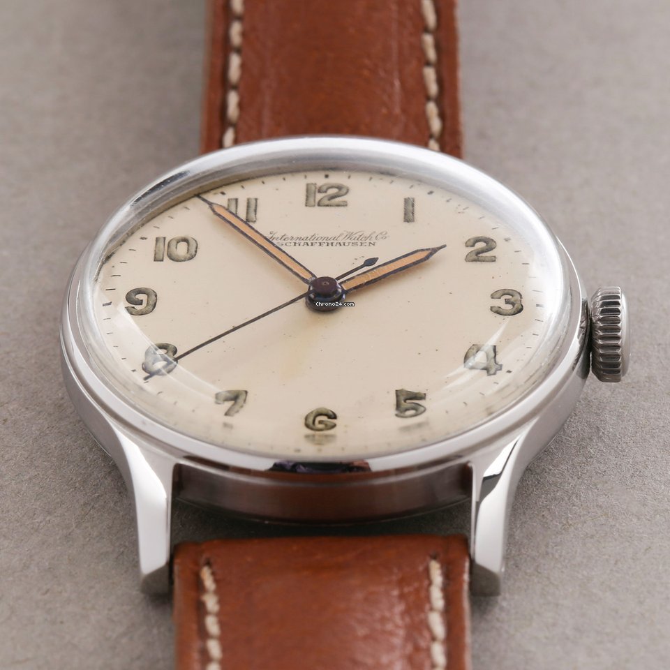 IWC Mens watch Unisex Manual winding Steel C.89 7