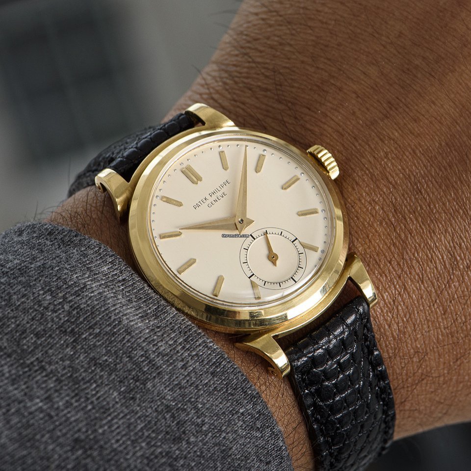 Patek Philippe Calatrava Mens watch Unisex Manual winding Yellow gold 1491 7