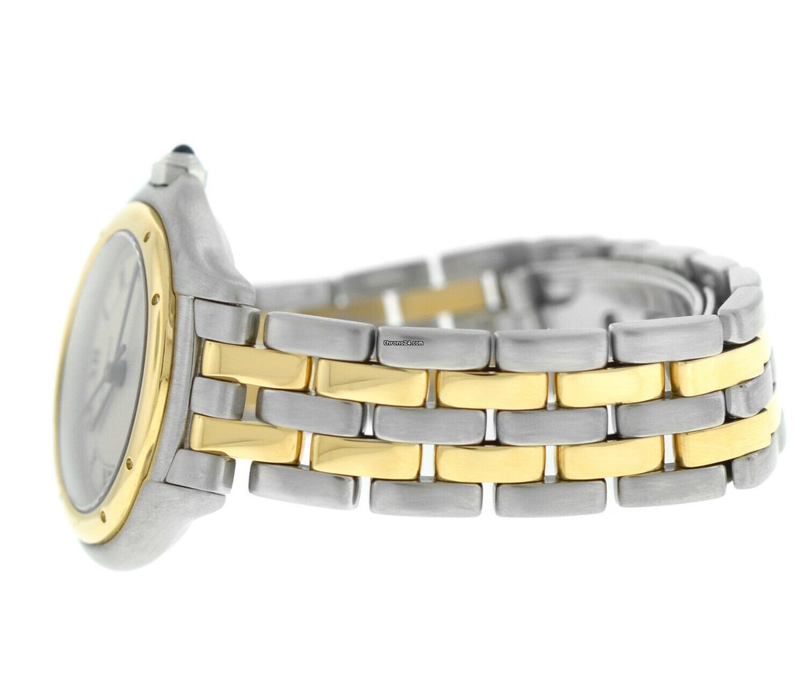 Cartier Cougar Womens watch Quartz Gold Steel 119000R 7
