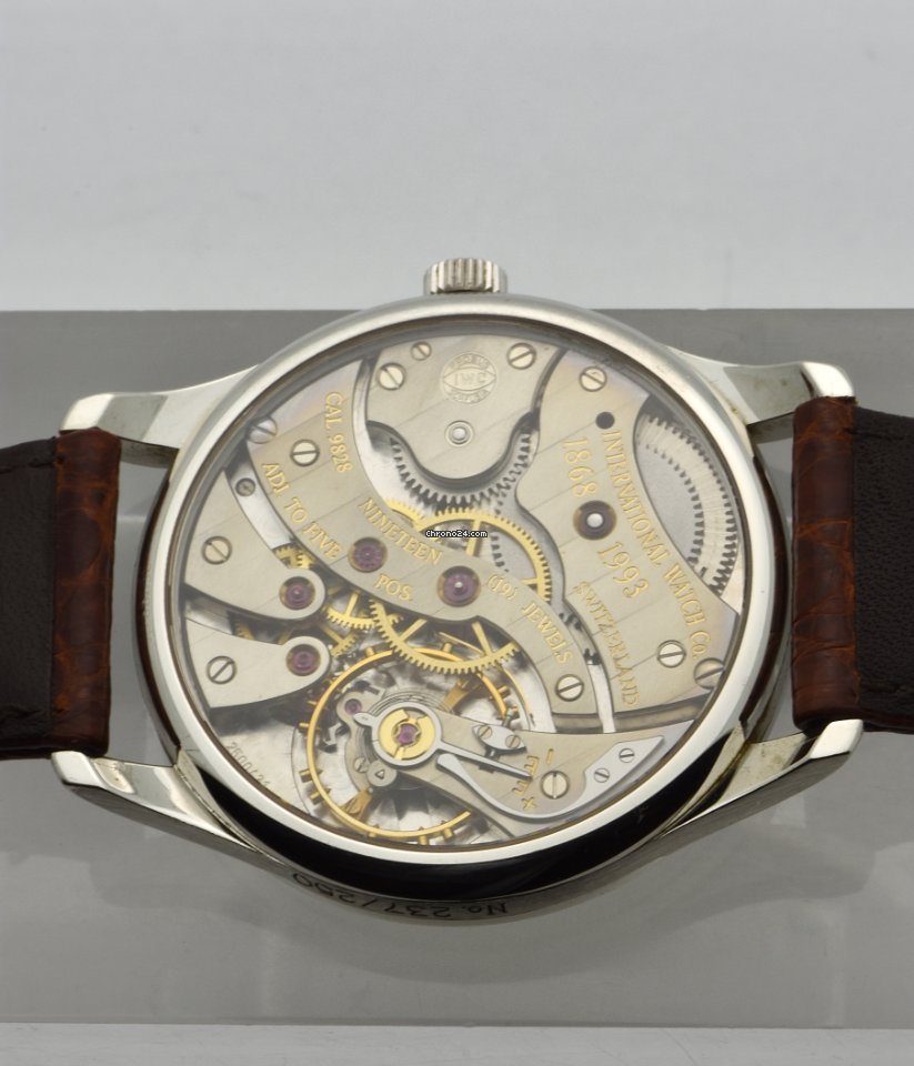IWC Portuguese Hand-Wound Mens watch Unisex Manual winding Platinum IW5441 7