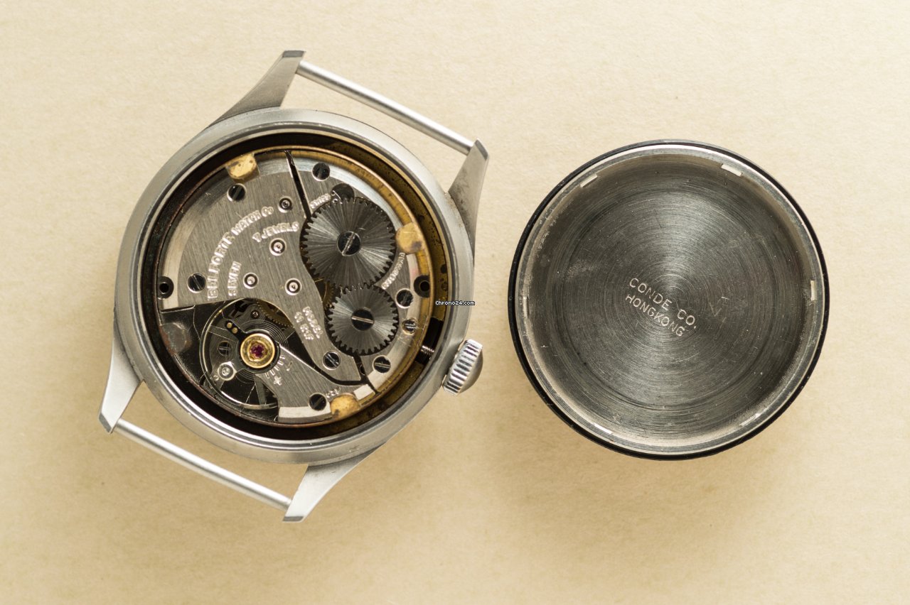 Hamilton Mens watch Unisex Manual winding Steel MIL-46374A 7