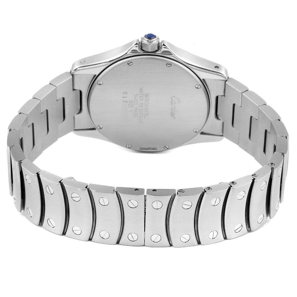 Cartier Santos Mens watch Unisex Automatic Steel 1920 7