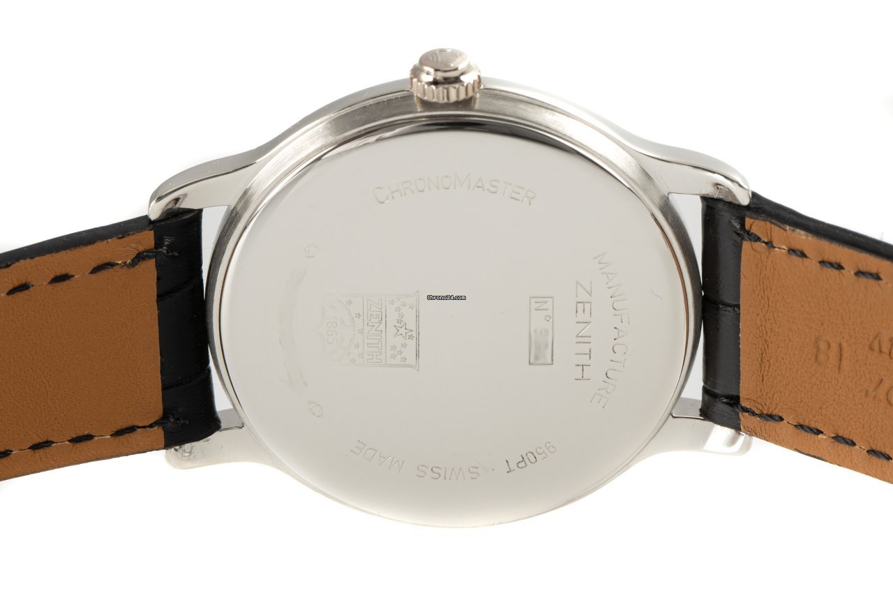 Zenith Elite Mens watch Unisex Manual winding Platinum 39.0240.655 7