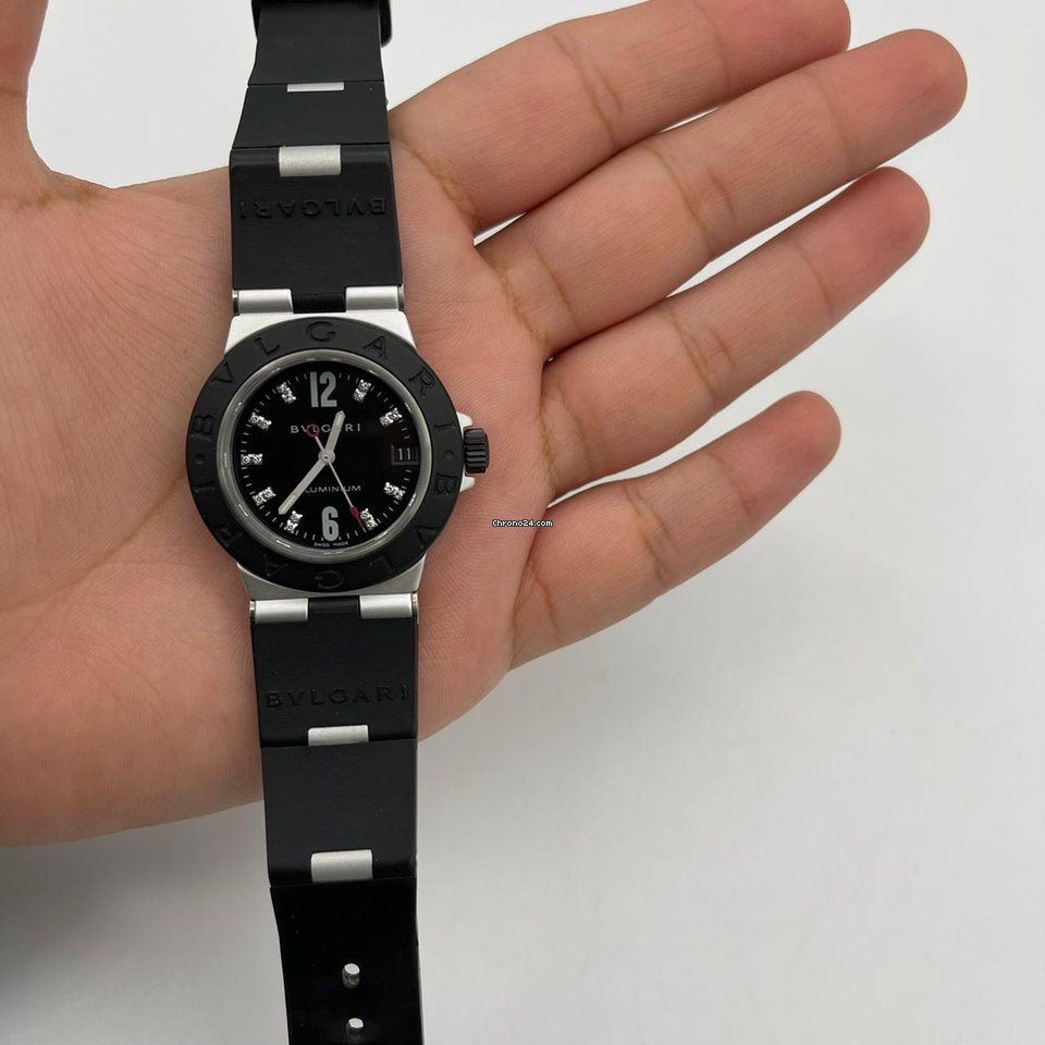 Bulgari Diagono Womens watch Quartz Aluminum AL 32 TA 7