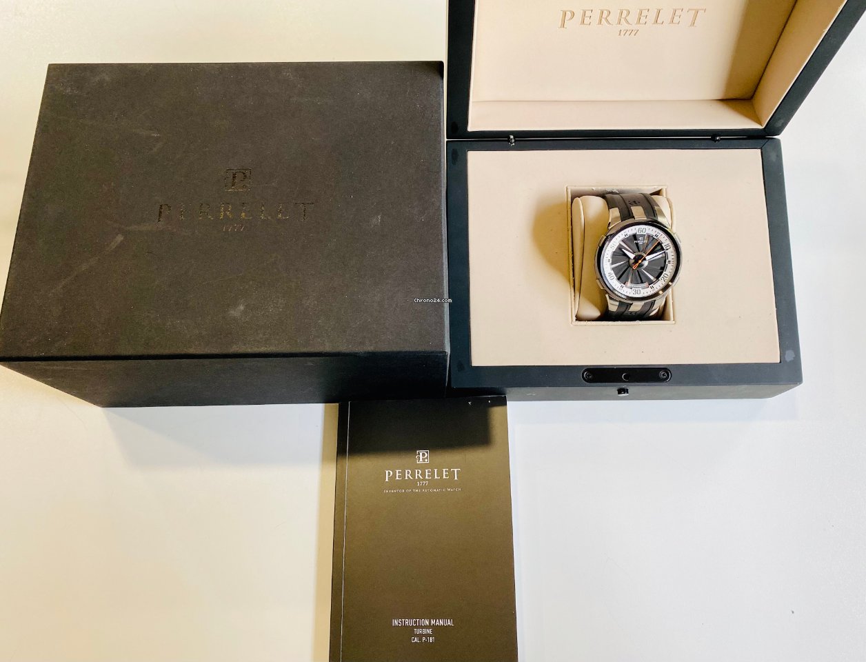 Perrelet Turbine XL Mens watch Unisex Automatic Steel A1051 4 7
