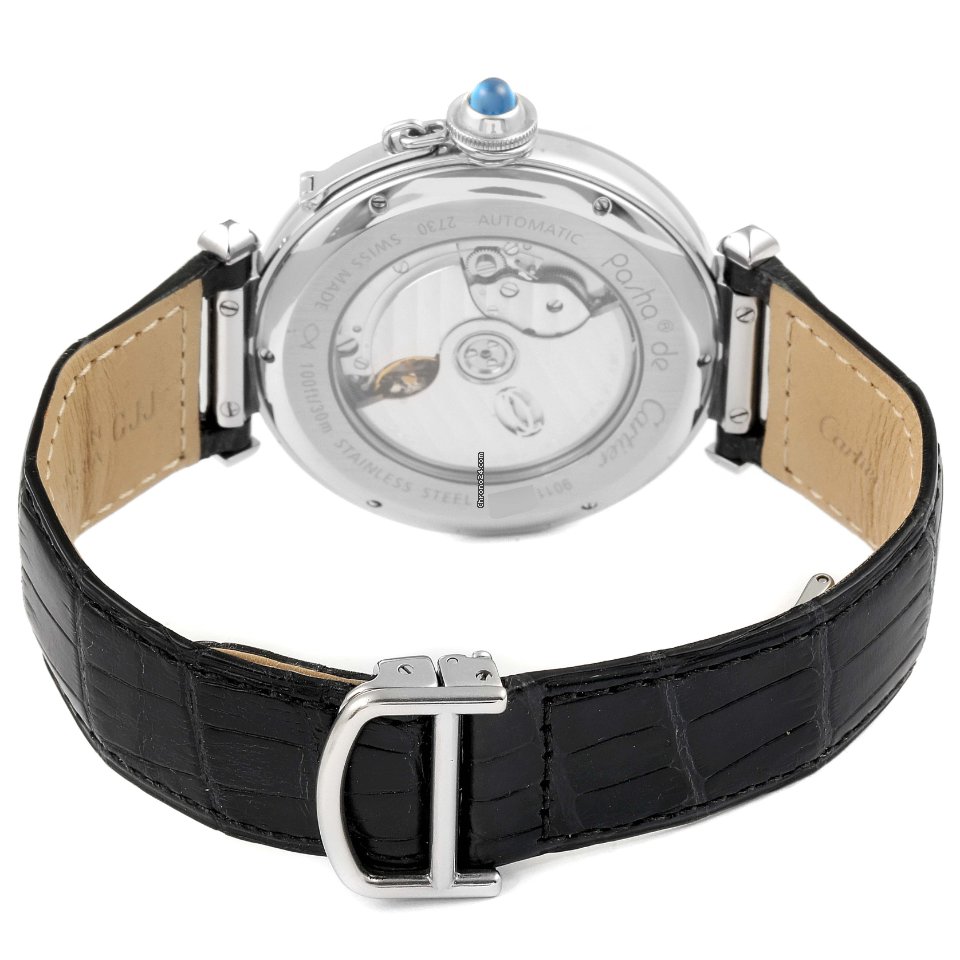 Cartier Pasha Mens watch Unisex Automatic Steel W3107255 7
