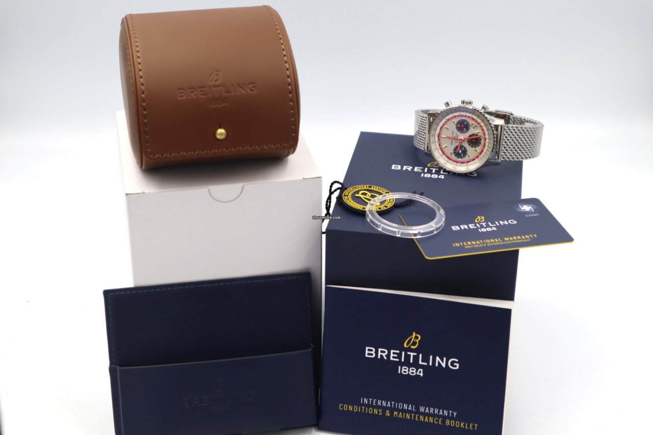Breitling Mens watch Unisex Automatic Steel AB01219A1G1A1 7