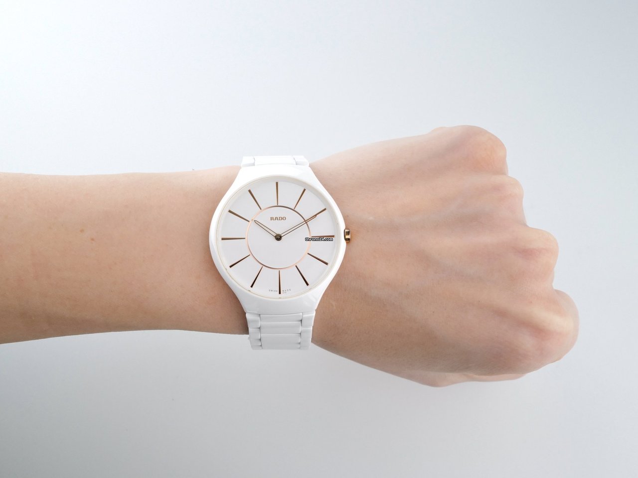 Rado True Thinline Womens watch Quartz Ceramic R27957102 7