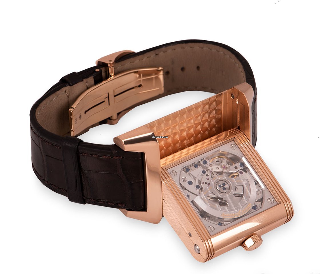 Jaeger-LeCoultre Reverso Squadra Hometime Mens watch Unisex Automatic Rose gold 230.2.77 Q7002420 7