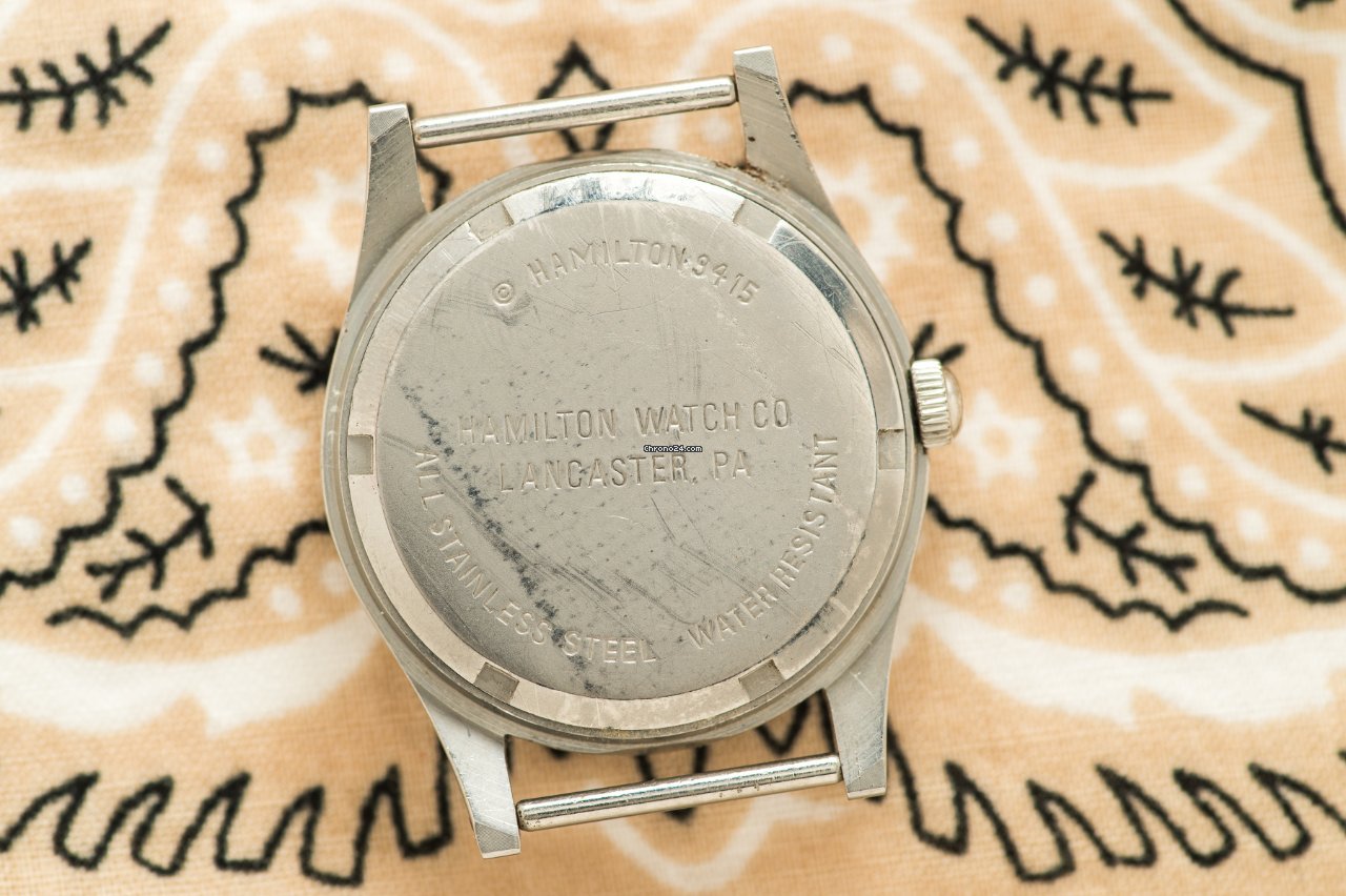 Hamilton Khaki Field Mens watch Unisex Manual winding Steel 9415 7