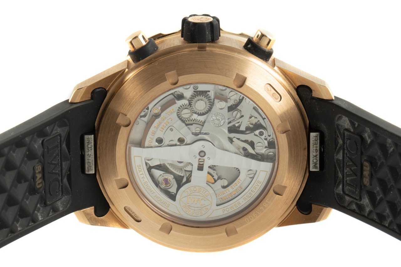 IWC Aquatimer Chronograph Mens watch Unisex Automatic Yellow gold IW376905 7