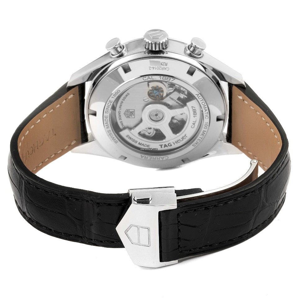 TAG Heuer Carrera Calibre 1887 Mens watch Unisex Automatic Steel CAR2014.BA0796 7