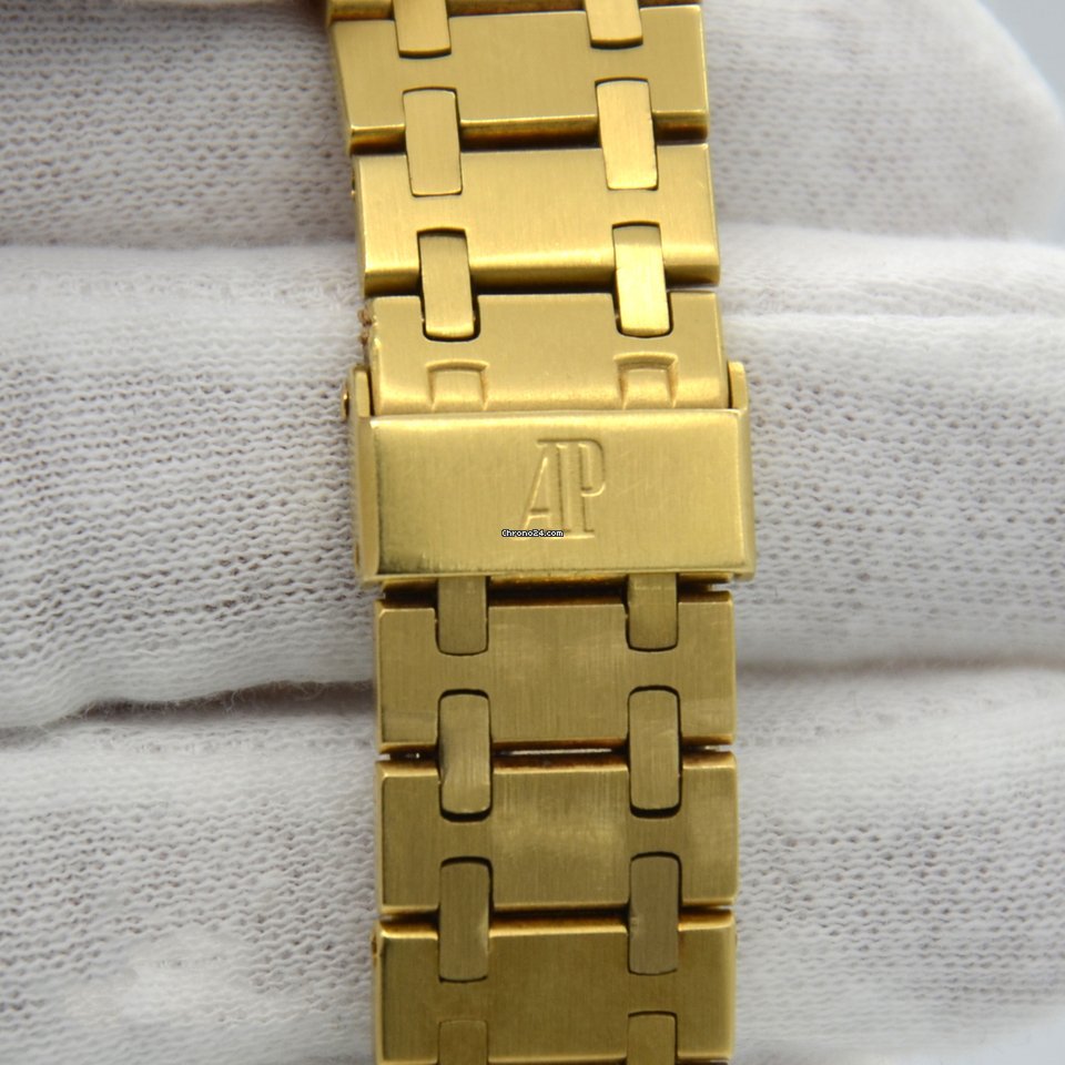 Audemars Piguet Royal Oak Mens watch Unisex Automatic Yellow gold 4100BA 7