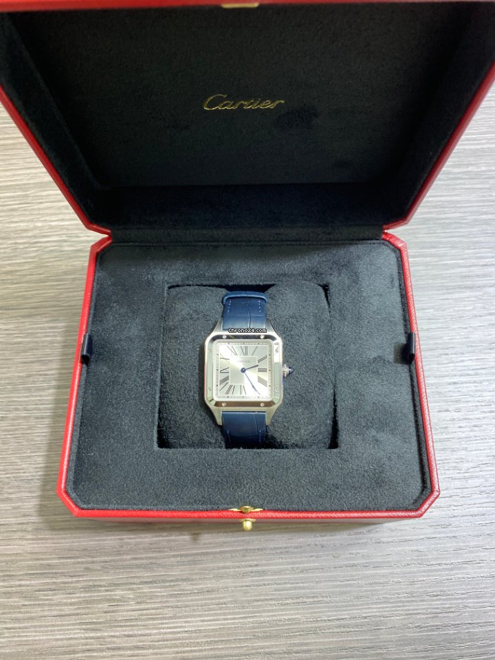 Cartier Santos Dumont Mens watch Unisex Quartz Steel WSSA0022 7