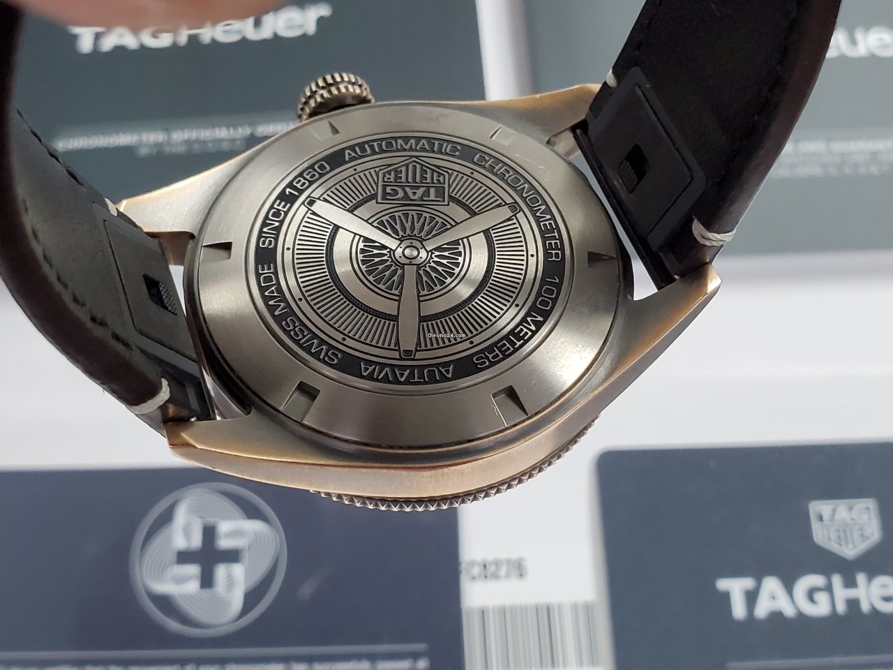 TAG Heuer Autavia Mens watch Unisex Automatic Bronze WBE5191.FC8276 7