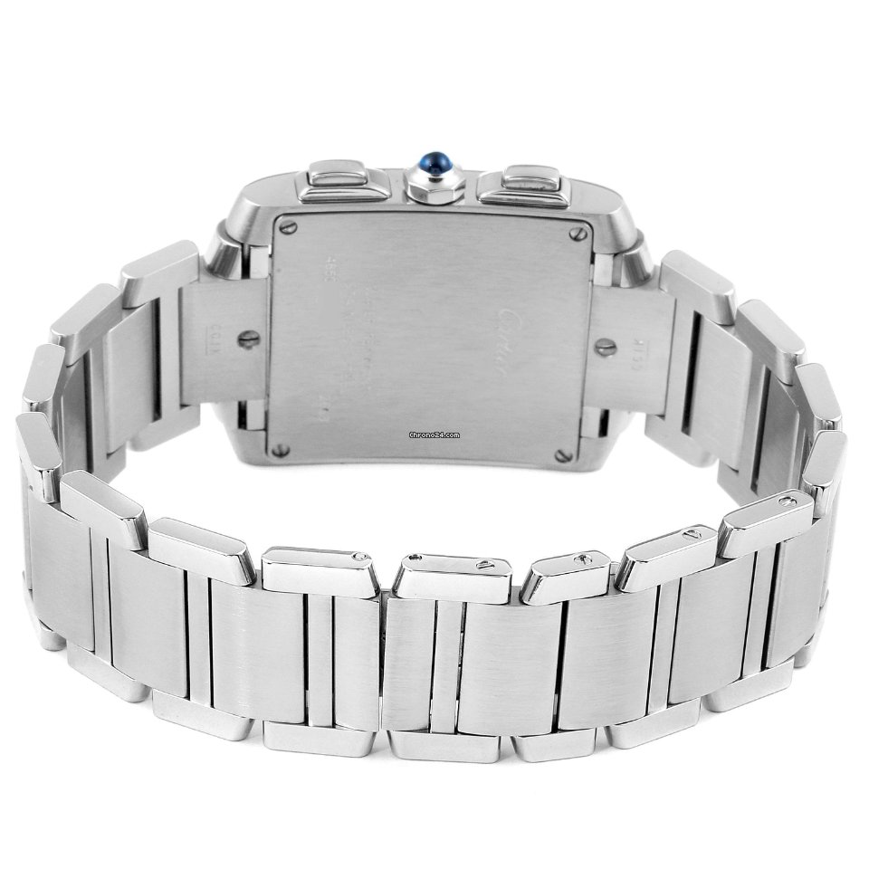 Cartier Tank Francaise Mens watch Unisex Quartz W51024Q3 7