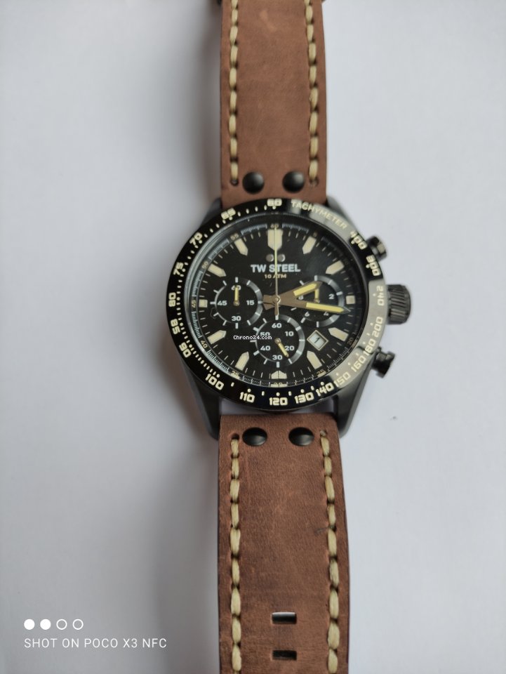 TW Steel Mens watch Unisex Quartz Steel TW Steel Chrono Sport Chrono CHS1 7
