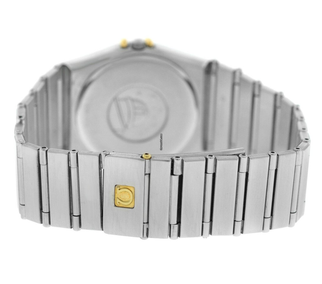 Omega Constellation Day-Date Mens watch Unisex Quartz Gold Steel 396.1069 7